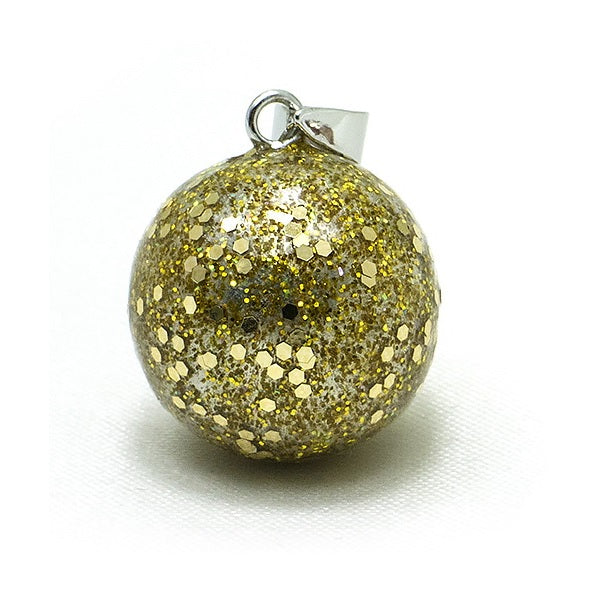 Zwangerschapsbelletje met glitters