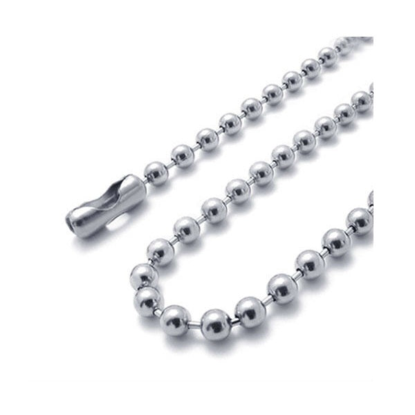 Zilverkleurige ketting
